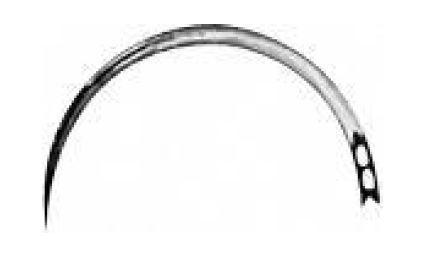 ШОВНА ГОЛКА №G16 РІЖУЧА 18 mm, Ø 0,60 mm